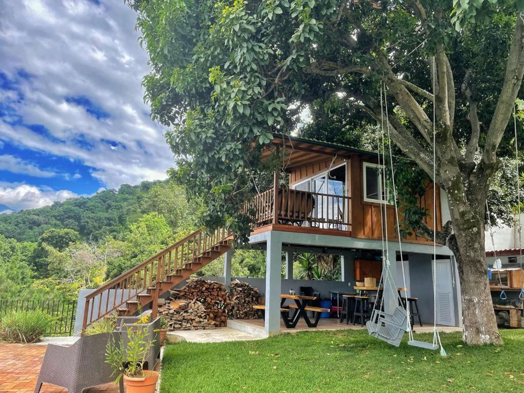 Refugio Del Volcan Casitas San Pedro La Laguna Luaran gambar