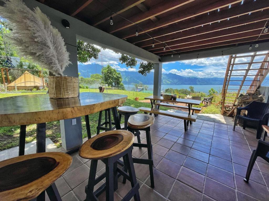 Refugio Del Volcan Casitas San Pedro La Laguna Luaran gambar