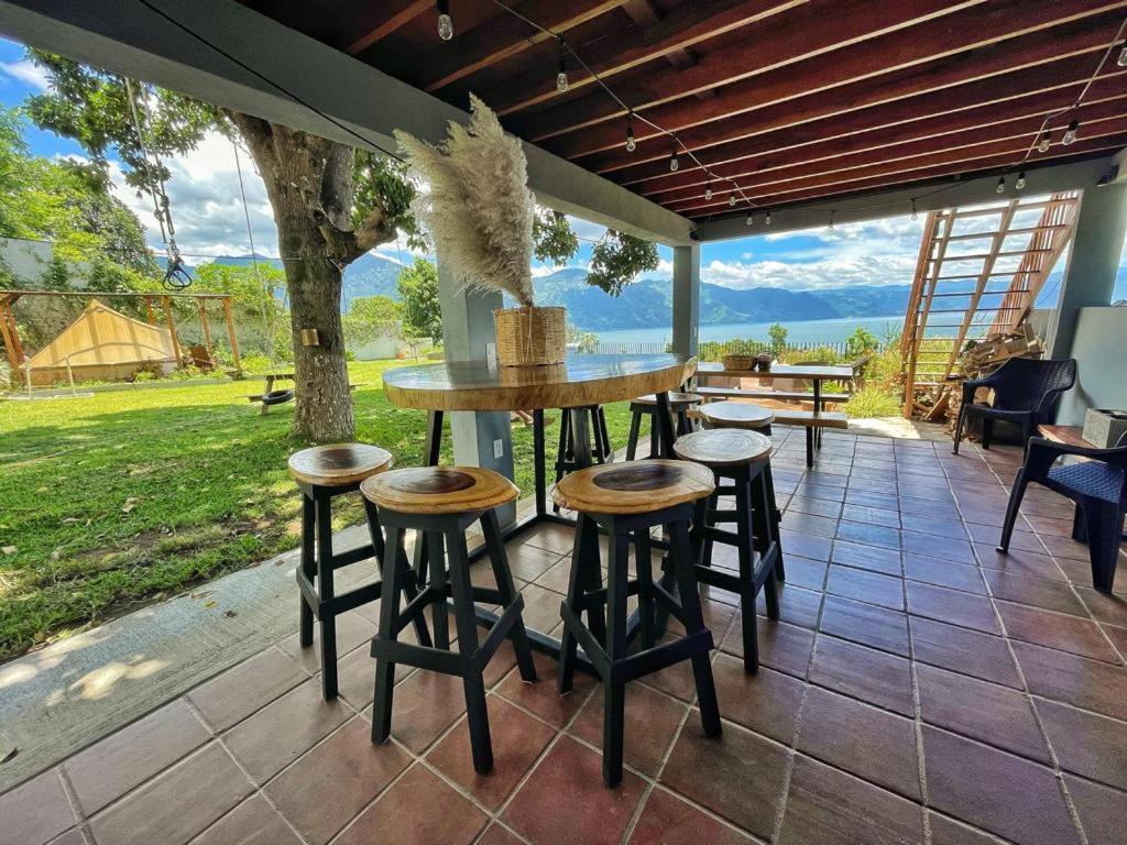 Refugio Del Volcan Casitas San Pedro La Laguna Luaran gambar